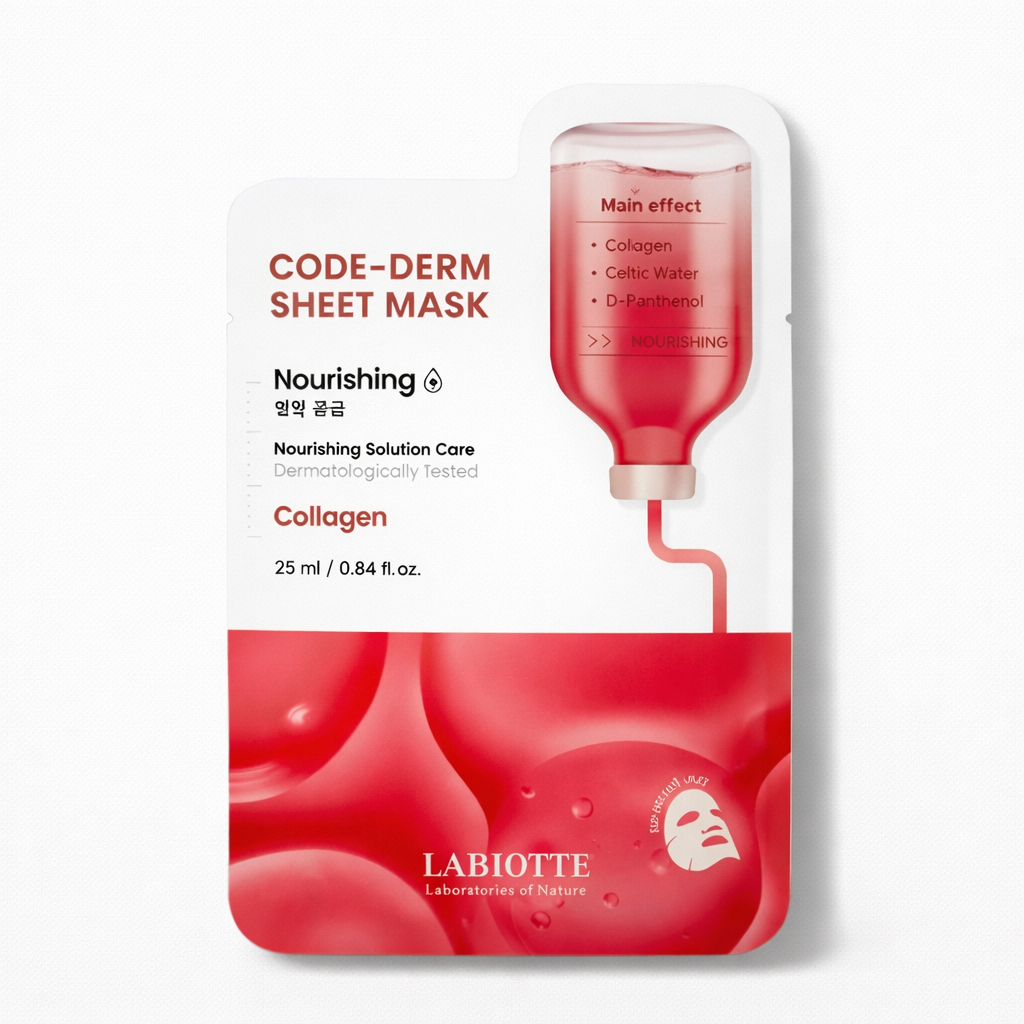 CODE-DERM Sheet Mask Nourishing- LABIOTTE